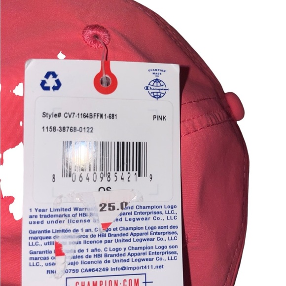 Campion coral colored hat - Picture 5 of 7